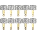 Miniatyrbillede 1 af 2: 10 stk. Udskiftningshoved til hundeklo-sliber, slibehoved Grey 10pcs