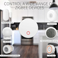 Miniatyrbilde 5 av 5: Tuya Smart ZigBee Hub Gateway Smart Home Bridge Smart Life APP Trådløs Fjernkontroll Fungerer med Tuya Zigbee Sensorer