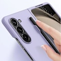 Miniatyrbillede 2 af 5: Z Fold 5 Cover, Slankt Ultratyndt PC Stødsikkert Cover Kompatibelt med Samsung Galaxy Z Fold 5 med S Pen Holder & Skærmbeskytter Green