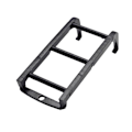 Miniatyrbillede 1 af 5: Metal Mini Sidestige til 1/18 1/24 TRX4M RC Bil Opgraderingsdele Tilbehør Lang Model