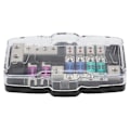 Miniatyrbilde 1 av 4: Bil Stereo ANL Bladsikringsholder Distribusjonsblokker 0/4GA 4 Veis Sikringsboksblokk 30A 60A