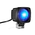 Pikkukuva 1 / 5: Neliönmuotoiset LED-trukin turvavalot sininen DC 10-80V Trukin peruutusvalot 3W Varaston jalankulkijoiden varoitusvalaisin