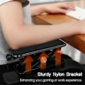 Miniatyrbild 3 av 5: Justerbara Armstödskuddar för Kontorsstol, Armskydd i Memory Foam, Ergonomisk Spelarmstödskudde, Armbågsstödskudde
