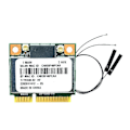 Miniatyrbild 1 av 5: AR5B22 AR9462 WiFi-kort+Interna antenner 300Mbps 2.4G/5G Dual Band BT4.0 Mini PCl-E WiFi-adapter för Windows7/8/10