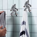 Miniatyrbilde 3 av 5: Gorilla Anheng Bildehenger Kraftige Hercules Kroker Enkel Installasjon Gorilla Anheng Veggkroker for Speil