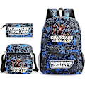 Miniatyrbild 1 av 5: Guardians Of The Galaxy 3-pack Ryggsäckar Cartoon Barn Pojkar Flickor Skolväska Lättvikts Studenter Vattentät Kapacitet Mochilas style 6