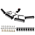 Pikkukuva 1 / 5: 4-in-1 LED-hätävilkku IP67 12V 24V Etusäleikön vilkkuva varoitusvalo ajoneuvoon, kuorma-autoon, perävaunuun, pakettiautoon