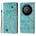Miniatyrbilde 1 av 5: For Honor Magic 5 Lite 5g /x9a 5g/x40 5g Telefondeksel Flip Stativ Lær Lommebok Støtsikkert Deksel Green
