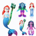 Miniatyrbild 1 av 4: Ruby Gillman Teenage Kraken Sjöjungfru Plyschleksaker Mjuka Gosedjur Dockor Barnpresenter Heminredning style 4