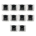 Miniatyrbilde 1 av 5: 10 stk. støvpose deler for Bot S10s Pro/S10/X30Pro Ultra/X30 /X40 Pro/X40 Ultra støvsuger søppelposer
