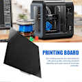 Miniatyrbillede 4 af 5: Til QIDI Q1 Pro/X-Smart 3/X-MAX 3 Byggeplade 330mm Dobbeltsidet PEY PEO Ark Printplade