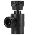 Miniatyrbillede 2 af 2: CO2 Påfyldningstank Cylinder Genopfyldningsadapter Konnektor Kit Til SodaStream (Sort uden Måler)