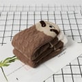 Miniatyrbild 1 av 3: Fuzzy tofflor strumpor för kvinnor Fleece Fluffiga Tjocka Varma Sängstrumpor Vinter Hem Anti-halk Golvstrumpor