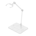 Miniatyrbillede 1 af 5: 10 stk. Actionfigur Base Egnet Display Stand Beslag til 1/144 1/100 Dukke Model Scene Act Sæt, Transparent