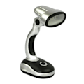 Miniatyrbild 3 av 4: 1/2/3 Rund LED-ljusbas i trä, Displayställ Lampa för Kristallkulor Desk Lamp 12 LED 1 Pc