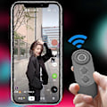 Miniatyrbilde 3 av 5: Trådløs fjernkontroll multifunksjonell håndfri rask respons lang distanse energibesparende selvutløser kontroll mini Bluetooth-kompatibel selfie smart