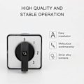 Miniatyrbillede 4 af 5: CA10-20 Elektriske forsyninger 8 terminaler Montering 20A 5 positioner Drejekontakt til hjemmet QinHai