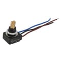 Rotationspotentiometer med anslutningskabel 10K Ohm Linjär Justerbart Motstånd 3-Pin Potentiometer ABS Koppar IP65