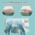 Miniatyrbillede 5 af 5: B-Tastatur Håndledsstøtte, Ergonomisk Design Effektiv Håndledssmerte Lindring Armlæn Skrivebord, Sød Sky Dekoration Gave