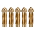 Pikkukuva 2 / 5: 10 kpl messinkisuuttimia Neptune 4Plus/4Max -tulostimille, 0,6 mm korkean lämpötilan suutin 1,75 mm PLA/ABS/PETG/TPU/PC/PP/Nylon-filamentille