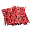 Miniatyrbillede 1 af 5: 760 stk. Bagepose Twist Ties Pakkesnor Dessert Opbevaringspose Emballagestrop Red