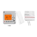 Digital Elektrisk Hållbar Programmerbar Smart Kontroll Timer med Bakgrundsbelyst Display (110V)