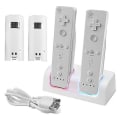 Miniatyrbild 1 av 4: 2 i 1 Laddningsstation för Wii & Wii U Remote Controller White