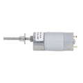 Pikkukuva 2 / 5: DC-vaihdemoottori, mikro, suuri vääntö, nopeuden alennusturbiini, itselukittuva, palautuva kierukkavaihdekotelo 24V M6x50mm laipalla, 66 RPM