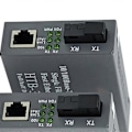 Miniatyrbillede 5 af 5: -3100 SFP Mediekonverter Optisk Fiber Single-Mode 1310/1550nm Populær Ethernet Switch WDM Mediekonverter EU Stik
