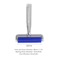 Miniatyrbillede 2 af 5: Støvfjernerulle Silikone Blød Aluminium Legering Håndtag Jernleje Antistatisk Rulle Til Film Støv Fibre Pulver 6in  15.24cm