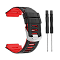 Miniatyrbillede 3 af 4: Silikonerem til Garmin-forerunner 920xt Bånd Smartwatch Armbånds Loop Armbånd Black lime