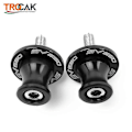 Miniatyrbilde 5 av 5: For Suzuki Sv650 / S Sv 650 S 1999-2023 Motorsykkel Svingarmsspoler Slider Svingarm Stativ Skruer 2003 2004 2005 2006 2007 2008 Silver