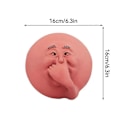 Miniatyrbild 3 av 5: Rolig Badrum Humoristisk Illaluktande Ansikte Väggdekor Harts Toalett Väggkonst Staty för Badrum Sovrum 2st
