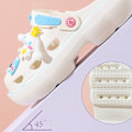 Miniatyrbild 3 av 5: Söta Sommar Kawaii Mode Tofflor Y2K Plattor Höjande Sandaler Flickor Födelsedagspresent 2023 Nya Olivine 5