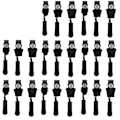 Miniatyrbild 1 av 5: Dragkedjereparationssats, 24 st Universal Ersättningsdragkedja Slider Fixer Glidande Tänder Skruv, Omedelbar Dragkedja
