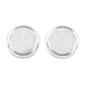 Miniatyrbilde 1 av 5: for 5 LR5 L462 2017-2020 Bil Aluminiumslegering Høyttalerdeksel Trim Internt Tilbehør 2 stk
