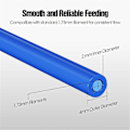 Miniatyrbilde 2 av 5: Bowden Slange Kit, PTFE-slange for 1.75 mm Filament, med PC4-M10 og PC4-M6 Fittings, Kutter B