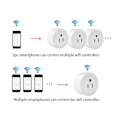 Miniatyrbillede 3 af 5: Smart Målerstik Stemmestyring Fjernbetjening 10A Direkte Tilslutning Wifi Målerstik