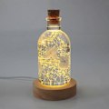 Miniatyrbillede 5 af 5: DIY Krystal Epoxy Resin Form LED Natlys Lampeholder Flaske Spejl Silikoneform til Resin