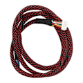 Miniatyrbillede 4 af 5: for Chiron Hovedledningsnet Nylon Vævet Sleeve Hotend Kabelnet Udskiftning til Anycubic Chiron