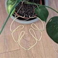 Miniatyrbild 3 av 5: Monstera-formad Växtstöd Återanvändbart Robust Legeringsväxtstöd Växtfasthållande Stöd Örter Grönsaker D