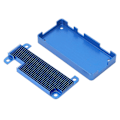 Miniatyrbilde 4 av 5: Mikrodatamaskin Kabinett CNC Aluminium Skall Passiv Kjøling Case for Raspberry Pi Zero 2W Blå