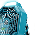 Miniatyrbilde 2 av 5: Vertikal USB-vifte for Bosch 18V litiumbatteri med lys - XC