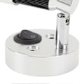 Miniatyrbillede 3 af 5: LED RV Sengelampe DC12 til 24V Sølv 3W 3000K Varm Hvid Bærbar Læselampe til Yacht Skibe Båd