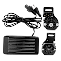 Miniatyrbillede 4 af 5: Symaskine Motor Kit Husholdning med Fodpedal Kontrolrem 180W EU Stik 220V