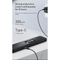 Pikkukuva 4 / 5: Bluetooth-kaiutin tyynyn alle, luujohtokuulokkeet, ladattava langaton stereokaiutin, valkoisen kohinan kaiutin, musta