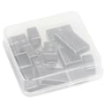 Miniatyrbild 1 av 5: 18 st Läderskärande Stansform Legeringsskärare Formverktyg Set Kit för Hantverk DIY