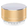 Pikkukuva 2 / 5: A10 Mini Bluetooth -kaiutin, kannettava ulkokäyttöön tarkoitettu Cannon-subwoofer-äänilaatikko, tukee TF-korttia, kultainen