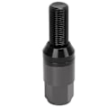 Miniatyrbilde 5 av 5: 20 stk. hjulbolter med hetter M14x1.25 konisk sete stål aluminiumslegering for bil titan