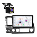 Miniatyrbillede 3 af 5: Til 2005-2012 10 tommer 2din Android 12 Bilradio Multimedieafspiller Navigation GPS Audio Stereo 4G Carplay
